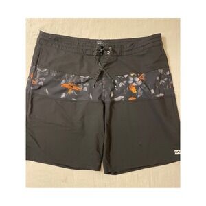 Billabong Mens Size 36 Hybrid Floral Print Swim Shorts Board Shorts Active Beach